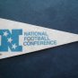 Vintage NFL Football Mini Pennant 9" NFC National Football Conference
