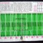 1971 Topps Football Pin Up Poster Insert #16 Bill Nelsen Cleveland Browns