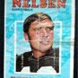 1971 Topps Football Pin Up Poster Insert #16 Bill Nelsen Cleveland Browns