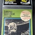 1989 CMC Talking Baseball Card 33 RPM Record # 5 Babe Ruth Day at Yankee Stadium