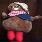 Nestle Milky Morsel Plush Figure Country Cousin Advertising Premium 1984 10"