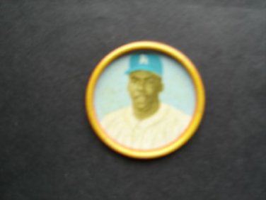 1963 All Star Baseball Salada Junket Metal Coin John Roseboro L A Dodgers # 12
