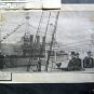 Antique 1912 USS New Jersey BB-16 WWI Battleship Photo & Ephemera Lot 8 Piece EX