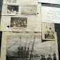 Antique 1912 USS New Jersey BB-16 WWI Battleship Photo & Ephemera Lot 8 Piece EX