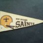 Vintage NFL Football Mini Pennant 9" New Orleans Saints