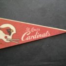 Vintage NFL Football Mini Pennant 9" St Louis Cardinals