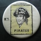 Pittsburgh Pirates Baseball Pin Large 6" Diameter Faded