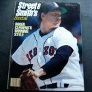 1987 Street & Smith's Baseball Magazine Roger Clemens Red Sox Cover