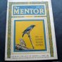 The Mentor Magazine August 1924 Vintage Ads Thomas Moran Gravure Prints Birds