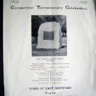 1935 Town of East Hartford Conn Tercentenary Celebration Program EX