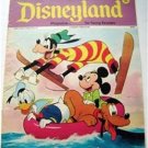 Disneyland Magazine # 74 Mickey Mouse Donald Duck Pluto & Goofy Cover 1973