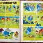 Disneyland Magazine # 74 Mickey Mouse Donald Duck Pluto & Goofy Cover 1973