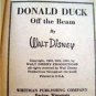 Donald Duck Off the Beam Better Little Book 1943 Movies