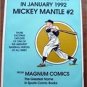Mickey Mantle Baseball Magnum Comics 1991 Ltd Ed #1