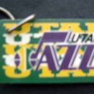 Utah Jazz NBA Basketball Plastic Key Chain Tag Express 2 1/4"