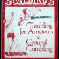1928 Spalding Tumbling for Amateurs and Ground Tumbling Red Cover Series Booklet