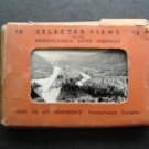 1930's 16 Selected Views of the Pennsylvania Super Highway Turnpike in Folder