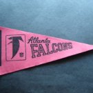Vintage 1970s NFL Football Mini Pennant 9" Atlanta Falcons