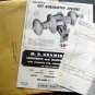 1950s 3~Kramers Locksmith Hdwe Dist Lock Doorchecks Key Blanks Corbin Eagle Arow
