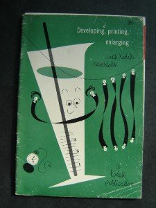 June 1954 Booklet Developling, print & enlarging w/ Kodak Materials