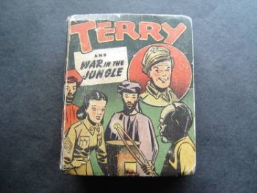 Better Little Book Terry (Pirates) War in the Jungle by Milton Caniff 1944