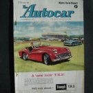 Jan 31 1958 Autocar Magazine Triumph  T.R. 3