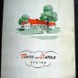 Circa 1950s Roots & Saddle Menu Historic Groton,  Mass
