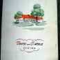 Circa 1950s Roots & Saddle Menu Historic Groton,  Mass