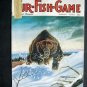 MARCH 1975 FUR-FISH-GAME Attack BEAR Cover by Halstead Fish Hunt Outdoors Sport