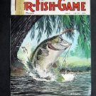 JULY 1974 FUR-FISH-GAME Bass Cover by Knuth ~ Fish Hunt Outdoor Sport