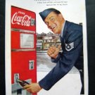 Vintage 1952 Coke-Cola~Coke follows thirst everwhere Magazine Advertisment
