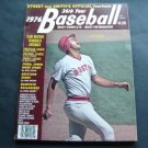 1976 Street & Smith's Baseball Yearbook Magazine Fred Lynn Boston Red Sox Cover