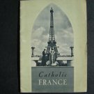 1950s Catholic France Brochure French National Raiilway