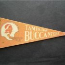 Vintage NFL Football Mini Pennant 9" Tampa Bay Buccaneers VG