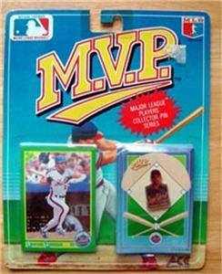 MVP BB 1990 Score Card & Pin NY Mets Howard Johnson