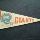 Vintage NFL Football Mini Pennant 9" New York Giants VG