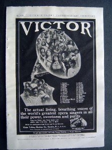 Ca 1910 Victor Talking Machine Good Housekeeping Adv