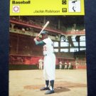 1977-1979 Sportscaster Card Baseball Jackie Robinson Brooklyn Dodgers 09-23