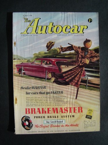 July 4 1958 Autocar Magazine Lockheed Brakemaster