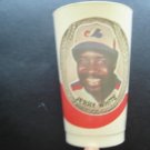 RARE 1981 Montreal Expos Jerry White Plastic Baseball Cup Made in Canada