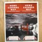 1950s Howe Caverns Vacation Travel Brochure