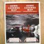1950s Howe Caverns Vacation Travel Brochure