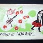 Vintage 1950s ~ Your Days in Norway Travel Booklet