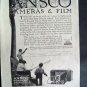 1916 Ansco Cameras & Film St Nicholas Advertisement