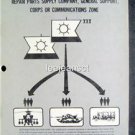 FM 42-119 Army Field Manual Repair Part Supply General Support Corp~Comm Zone 85