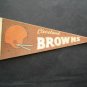 Vintage NFL Football Mini Pennant 9" Cleveland Browns VG