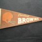 Vintage NFL Football Mini Pennant 9" Cleveland Browns VG