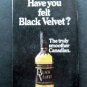 1972-1973 Pro Hockey Guide Canadian Black Velvet Advertising Booklet