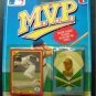 MVP BB 1990 Score Card & Pin Oakland Athletics Rickey Henderson 1st Edition
