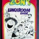 Zonk Magazine Lunchroom Guide 1980 Humorous Cartoon Rare